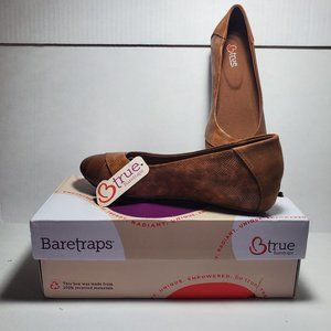 Btrue By BareTraps Womens Kaylee Slip-On Shoe Light Brown Size 9M Like New